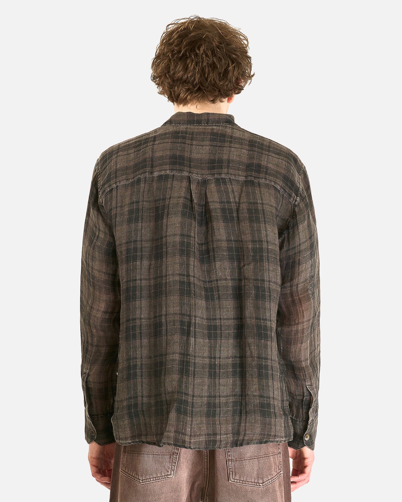 Our Legacy Men's Shirts Above Shirt in Penumbra Check