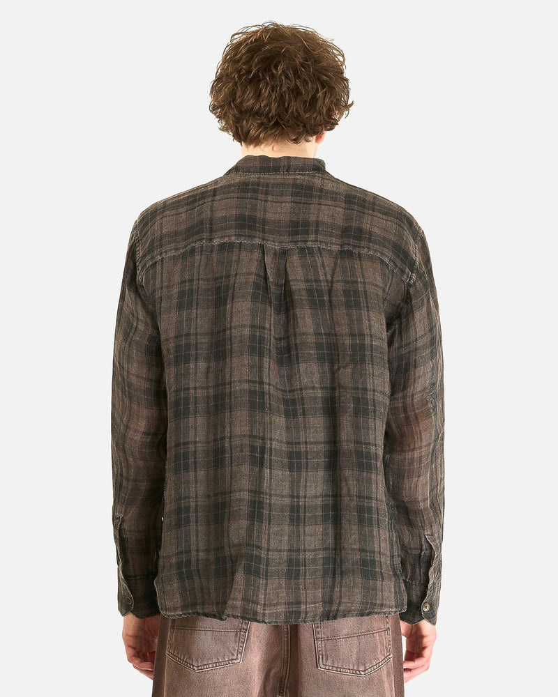 Our Legacy Men's Shirts Above Shirt in Penumbra Check