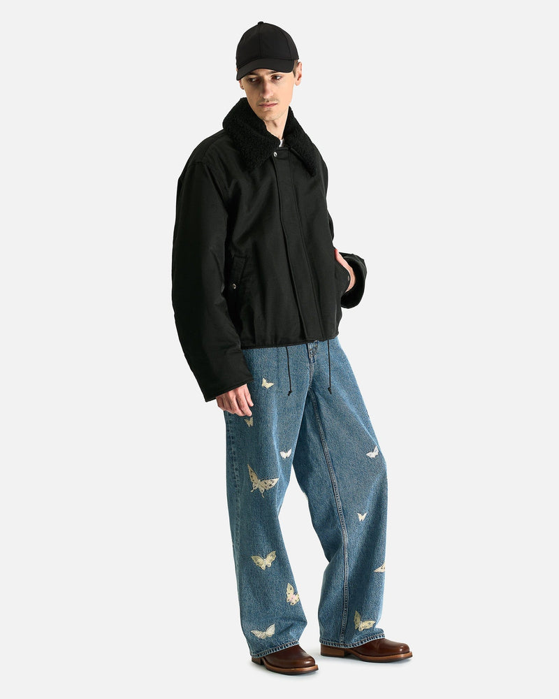 Our Legacy Men's Jackets Ace Jacket in Black Aero Nylon