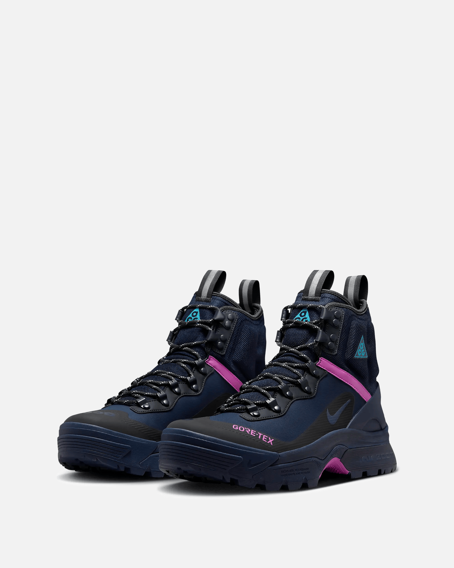 Nike Men's Sneakers ACG Air Zoom Gaiadome Gore-Tex 'Obsidian/Teal Nebula'