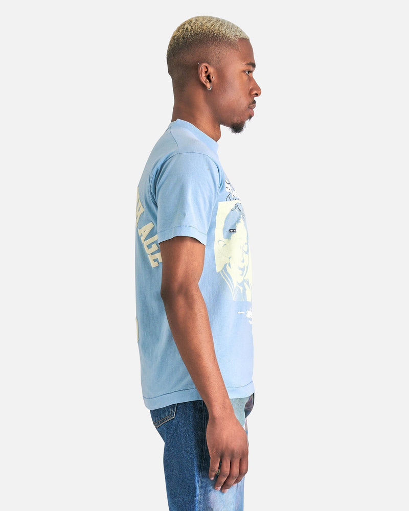 Build your Brand Maglietta da Uomo con Scollo Rotondo, con Scollo Rotondo, vestibilità Normale, Cotone, Taglie XS - 5XL, Blu berillo, 3XL Build your Brand Maglietta da Uomo con Scollo Rotondo, con Scollo Rotondo, vestibilità Normale, Cotone, Taglie XS - 5XL, Blu berillo, 3XL