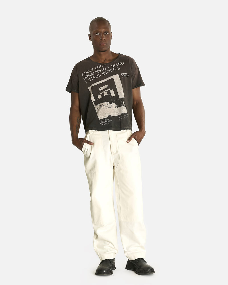 Enfants Riches Deprimes Men's T-shirts Adolf Loos T-Shirt in Washed Black