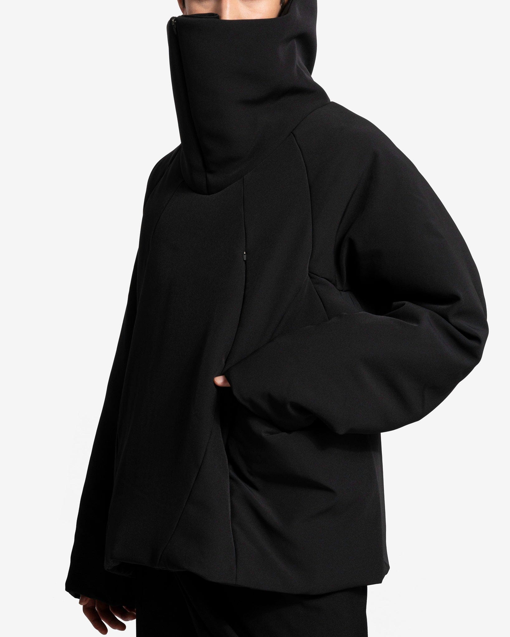 pet-tree-kor Men's Jackets Agaric Padded Jacket in Black