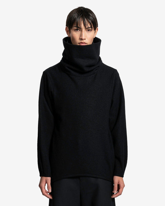 pet-tree-kor Men Sweaters Agaric Turtleneck Top in Black