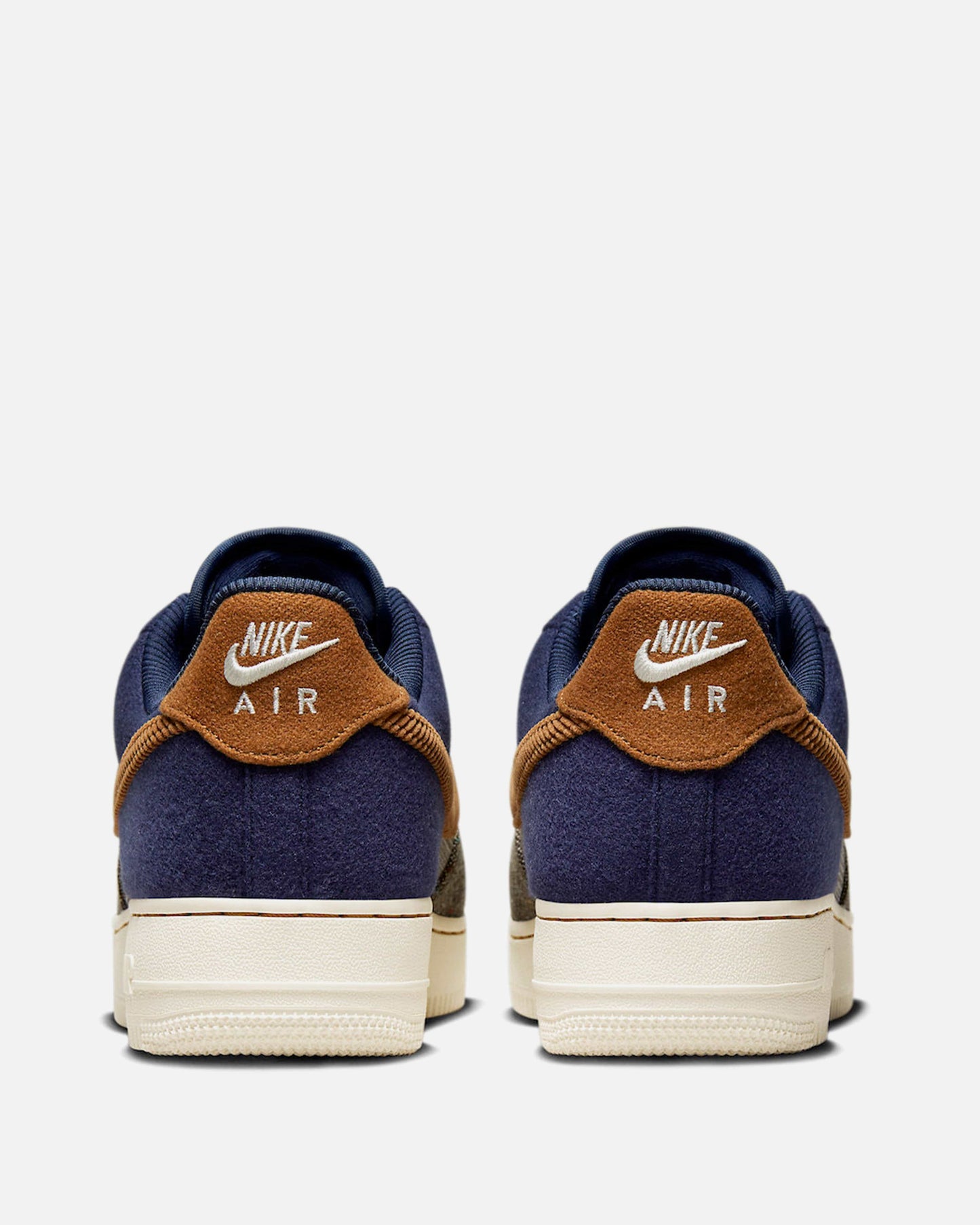 Nike Men's Shoes Air Force 1 '07 PRM 'Midnight Navy/Ale Brown'