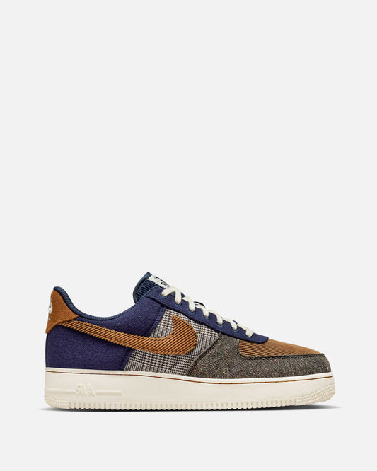 Nike Men's Shoes Air Force 1 '07 PRM 'Midnight Navy/Ale Brown'