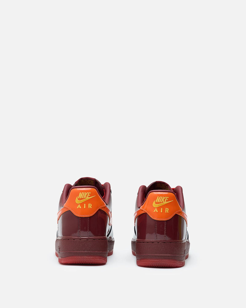Nike Men's Sneakers Air Force 1 Low in Dark Team Red/Safety Orange