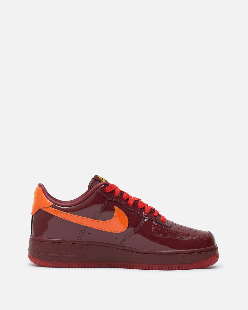 Nike Men's Sneakers Air Force 1 Low in Dark Team Red/Safety Orange