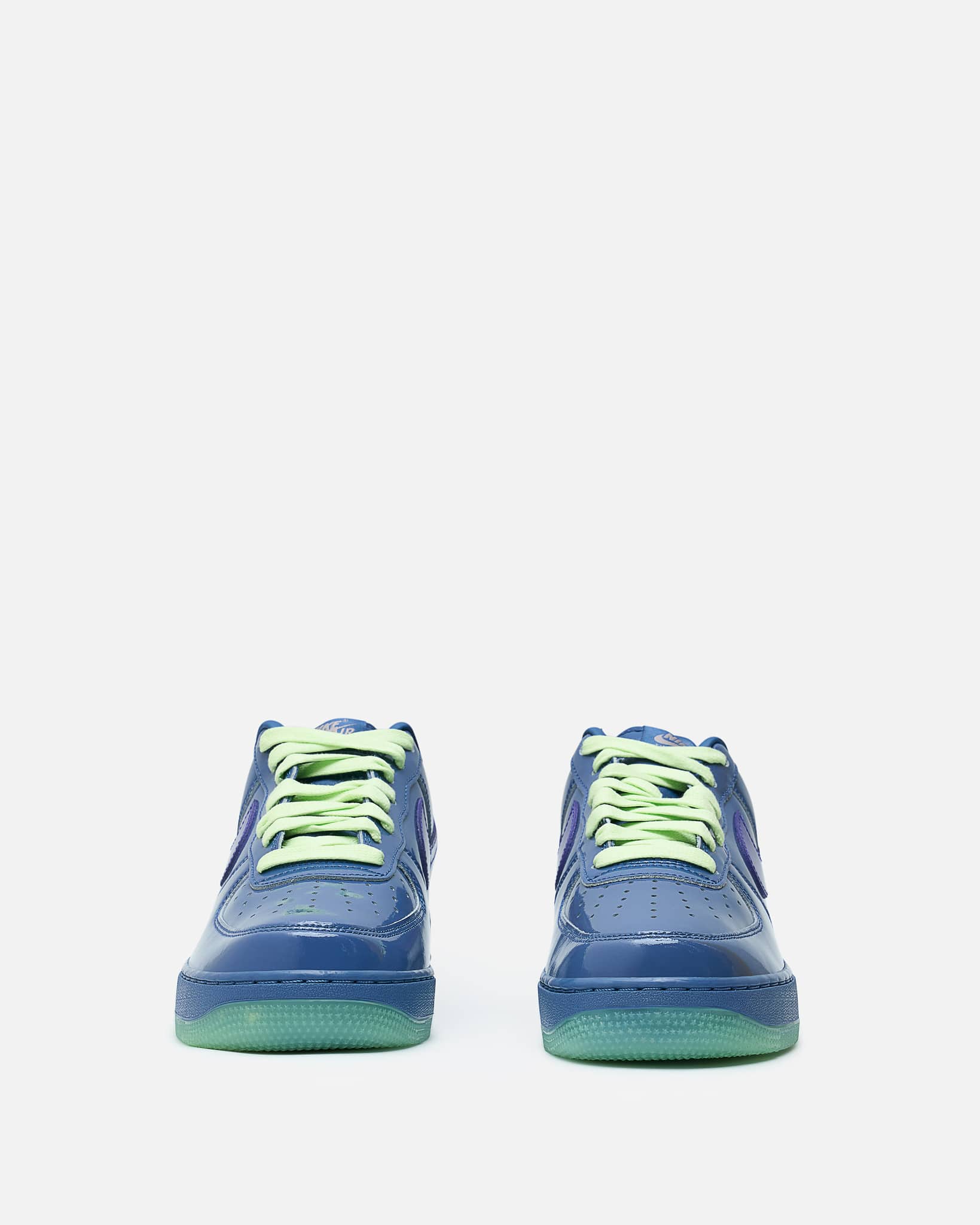 Nike Men's Sneakers Air Force 1 Low in Mystic Navy/Grape Ice