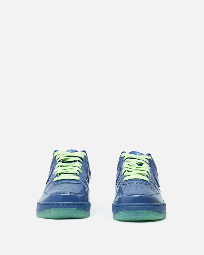 Nike Men's Sneakers Air Force 1 Low in Mystic Navy/Grape Ice