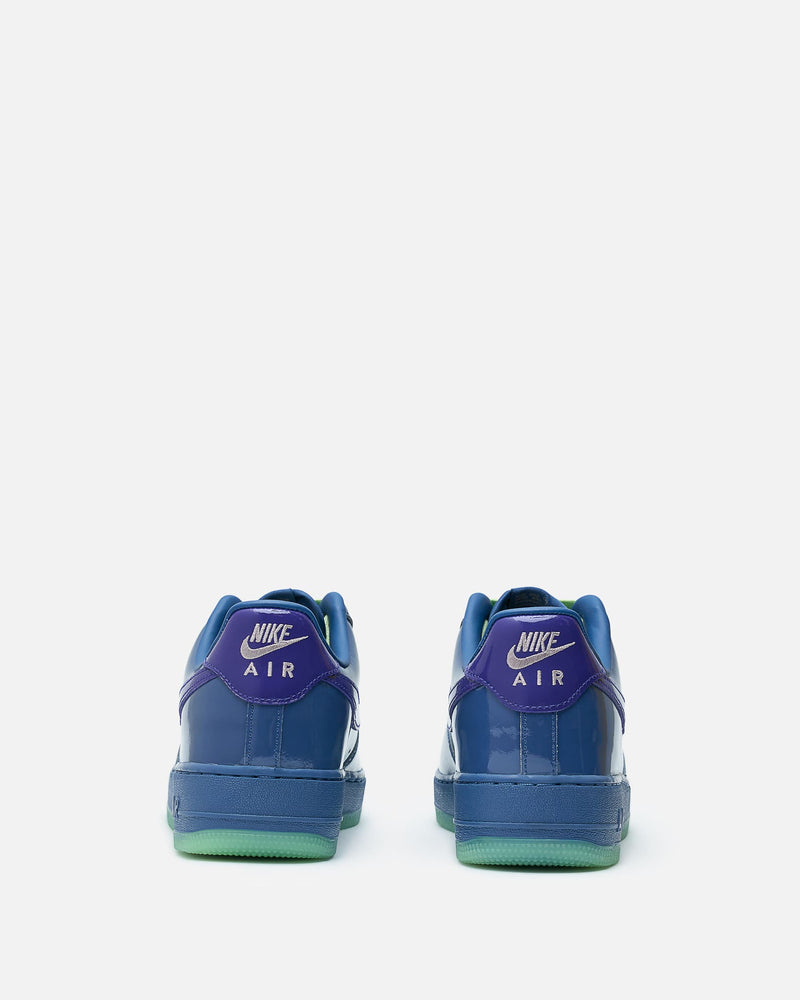 Nike Men's Sneakers Air Force 1 Low in Mystic Navy/Grape Ice