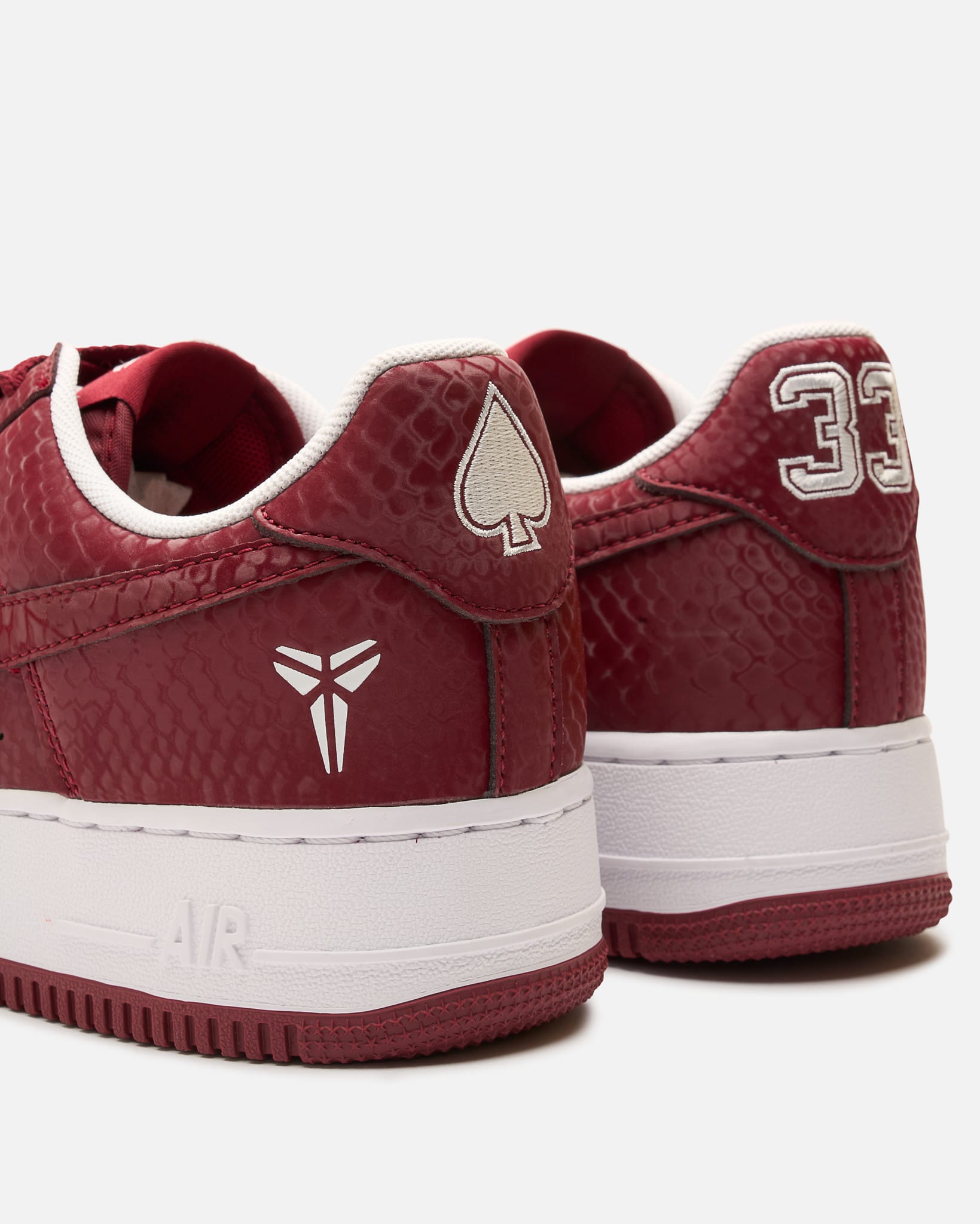 Nike Men's Sneakers Air Force 1 Low Kobe Bryant Forever Lower Merion Away