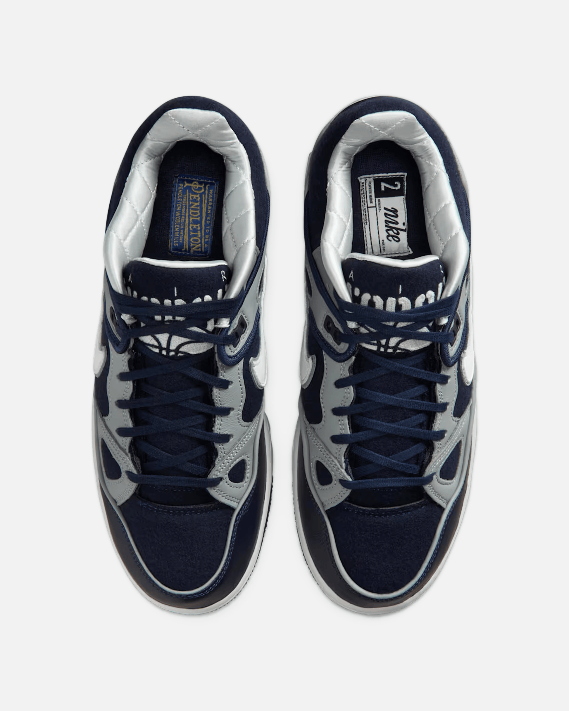 Nike Men's Sneakers Air Force 3 x NIGO 'Midnight Navy'