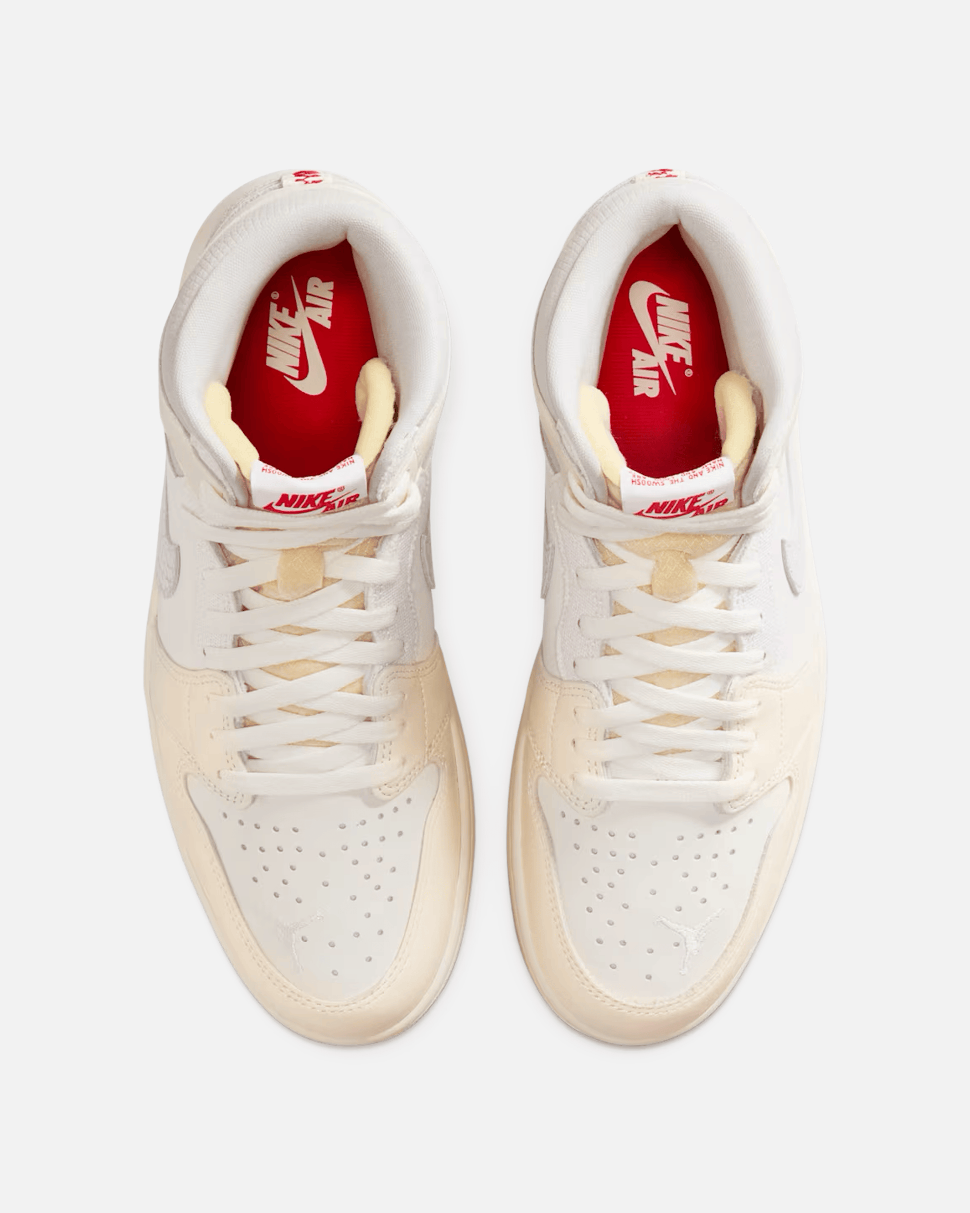 JORDAN Men's Sneakers Air Jordan 1 High in Sail/Pale Ivory