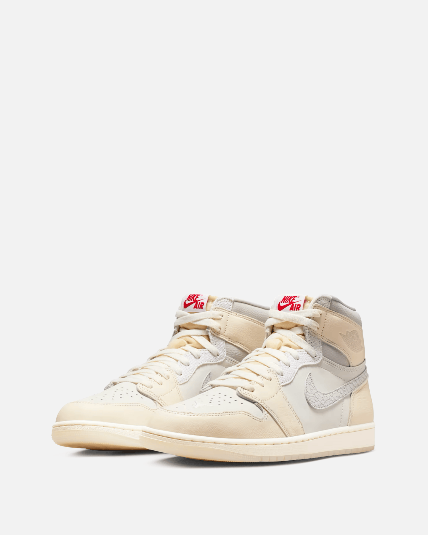 JORDAN Men's Sneakers Air Jordan 1 High in Sail/Pale Ivory
