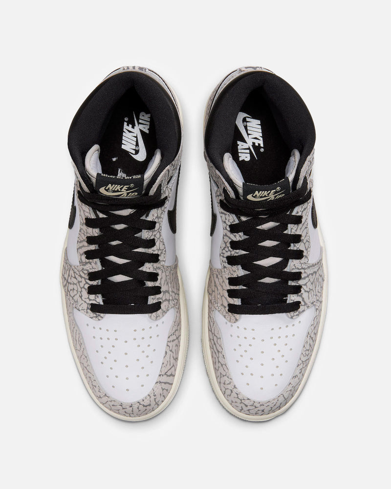 JORDAN Men's Sneakers Air Jordan 1 High 'White Cement'