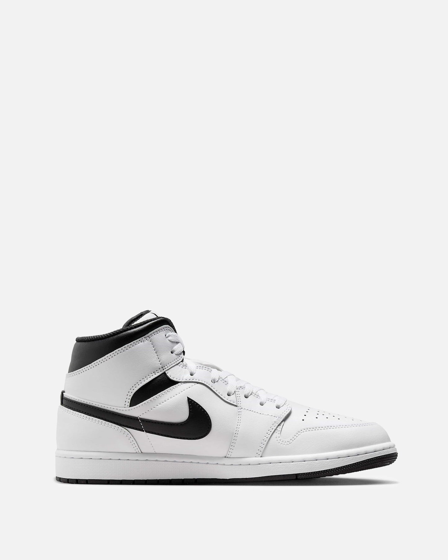 JORDAN Men's Sneakers Air Jordan 1 Mid 'White/Black'