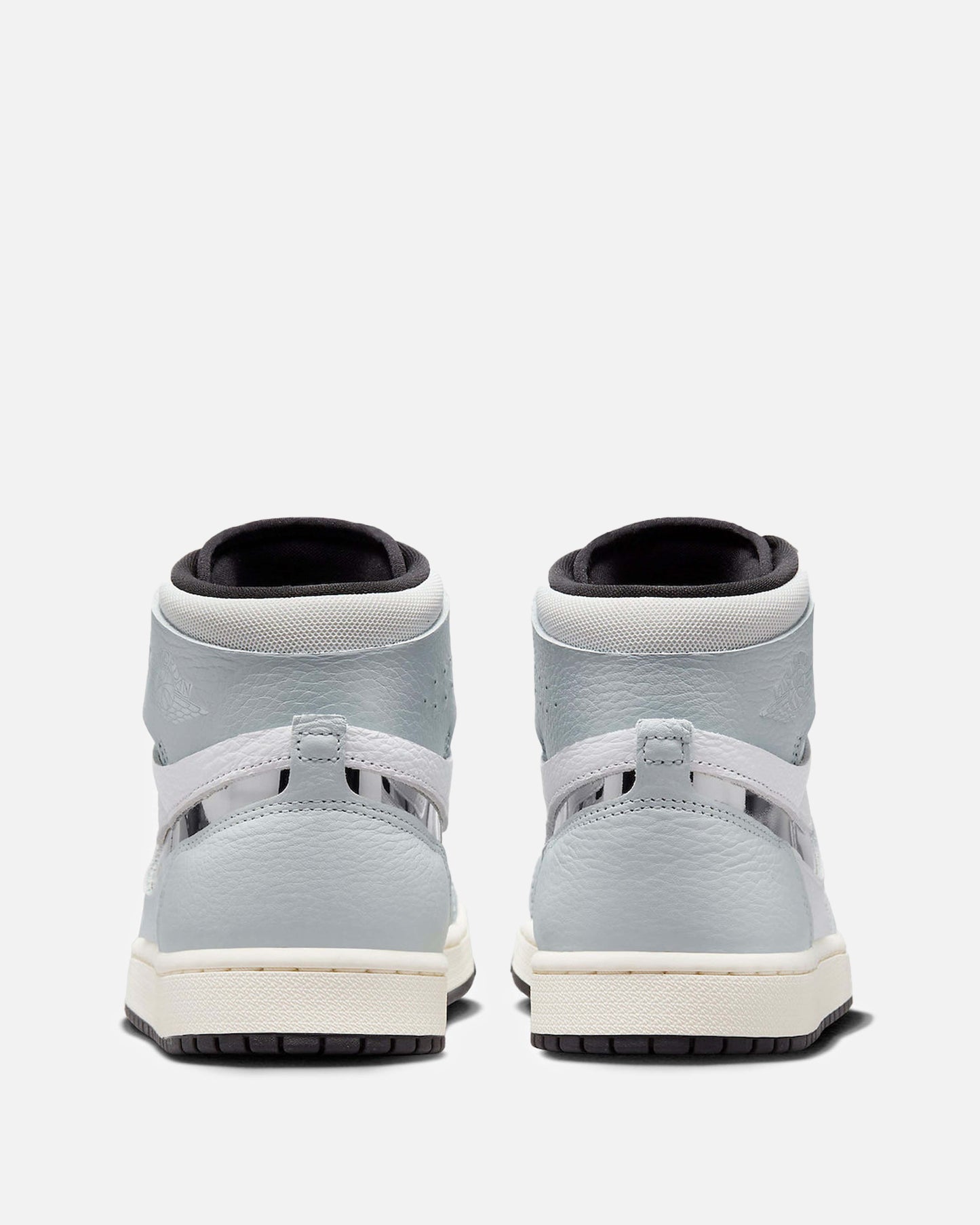 JORDAN Men's Sneakers Air Jordan 1 Zoom CMFT 2 'Silver Swoosh'