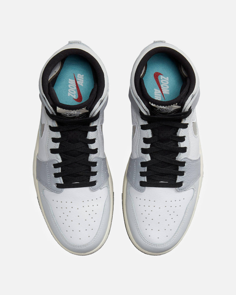 JORDAN Men's Sneakers Air Jordan 1 Zoom CMFT 2 'Silver Swoosh'