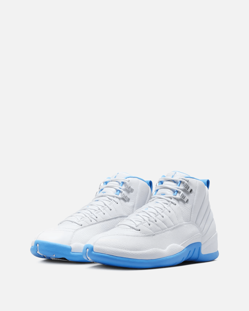 JORDAN Men's Sneakers Air Jordan 12 in White/University Blue