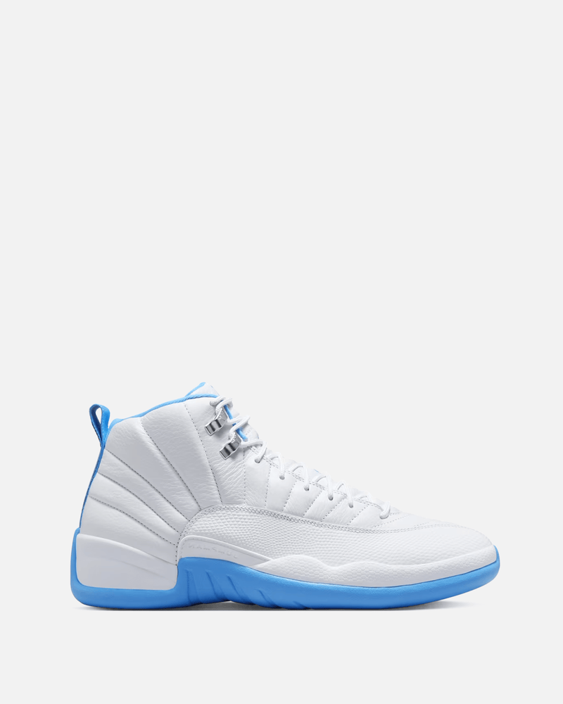JORDAN Men's Sneakers Air Jordan 12 in White/University Blue