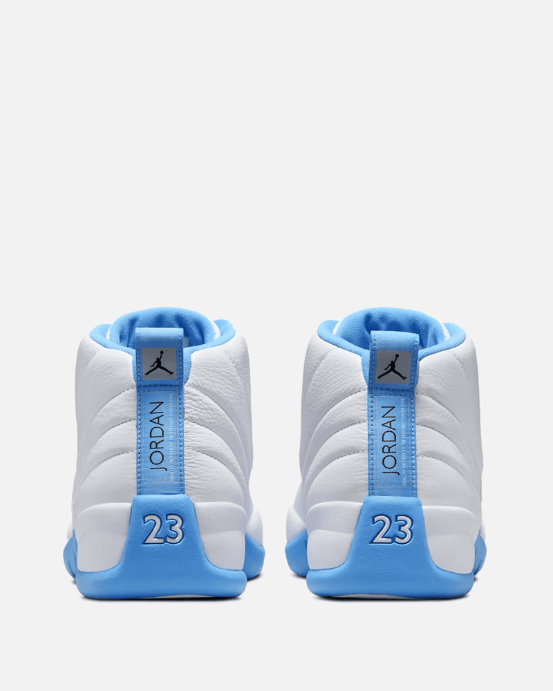JORDAN Men's Sneakers Air Jordan 12 in White/University Blue