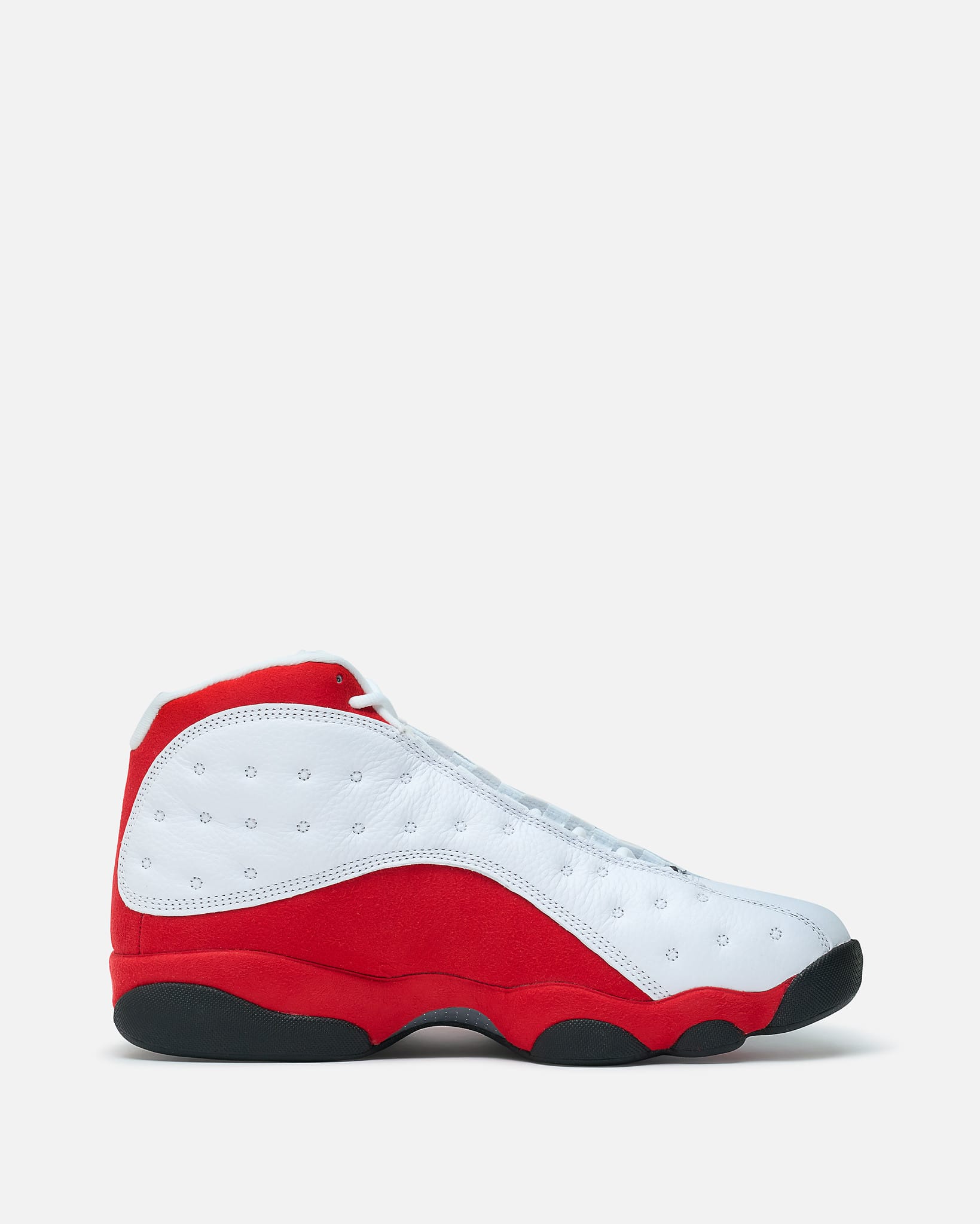 Jordan Men's Sneakers Air Jordan 13 Retro in White/True Red