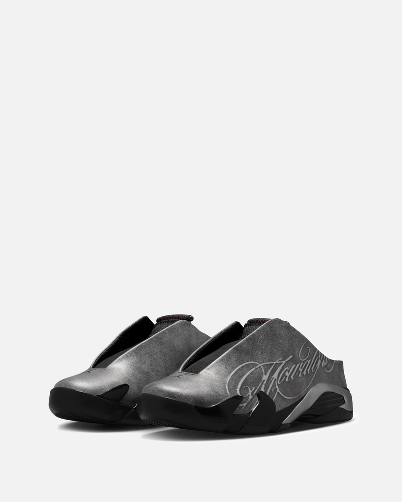 JORDAN Men's Sneakers Air Jordan 14 Mule x Mowalola 'Metallic Silver'