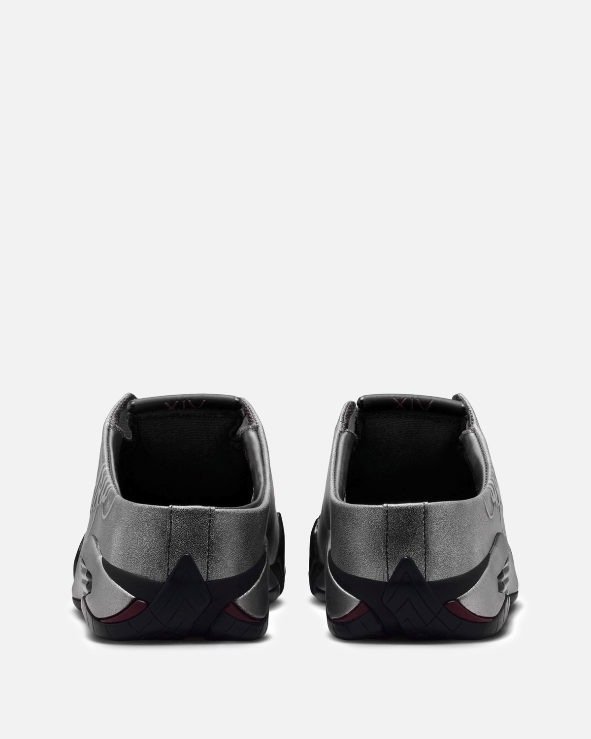 JORDAN Men's Sneakers Air Jordan 14 Mule x Mowalola 'Metallic Silver'