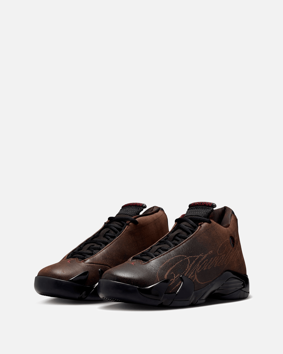 JORDAN Men's Sneakers Air Jordan 14 x Mowalola 'Burnt Red'