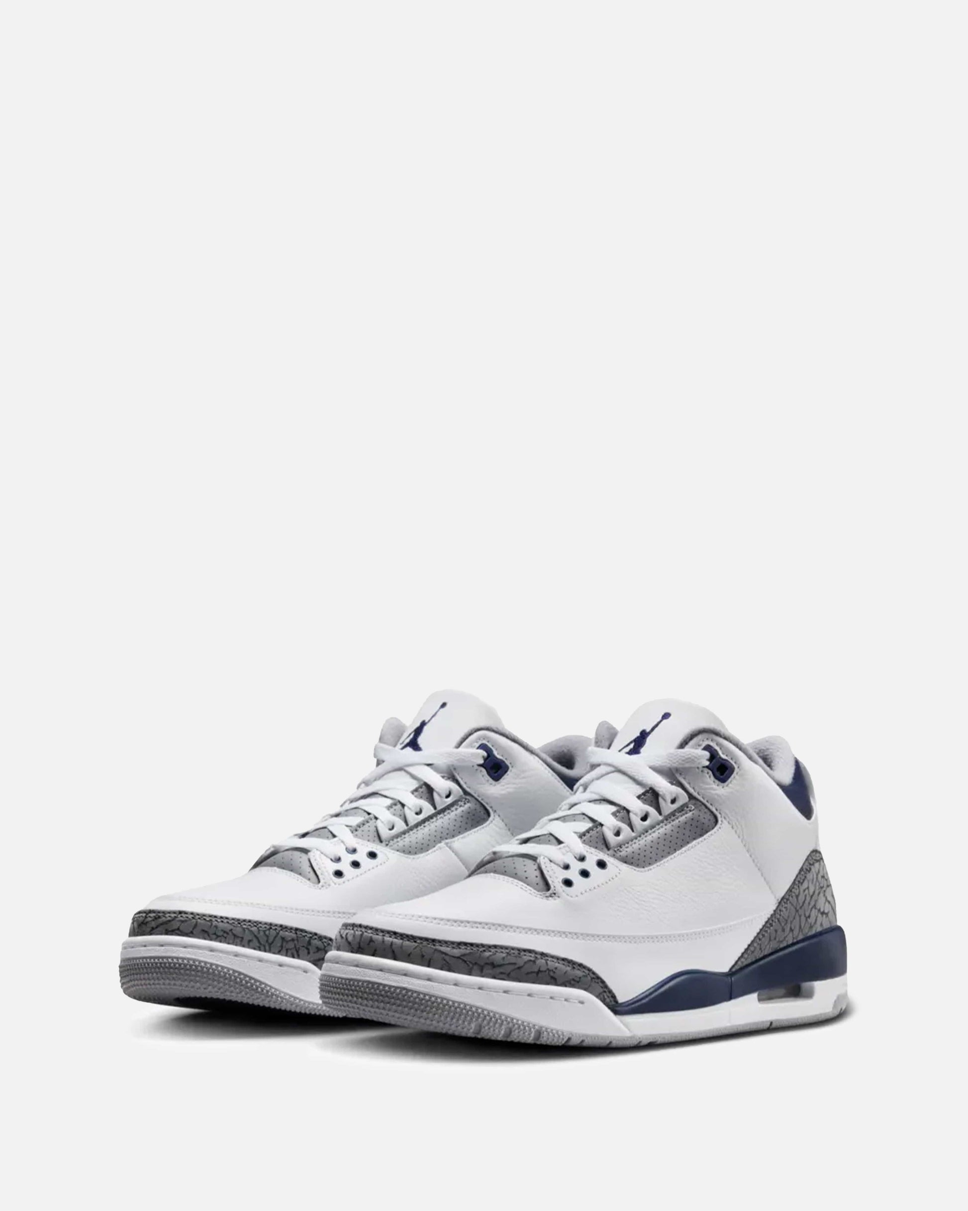 JORDAN Men's Sneakers Air Jordan 3 'White/Midnight Navy'