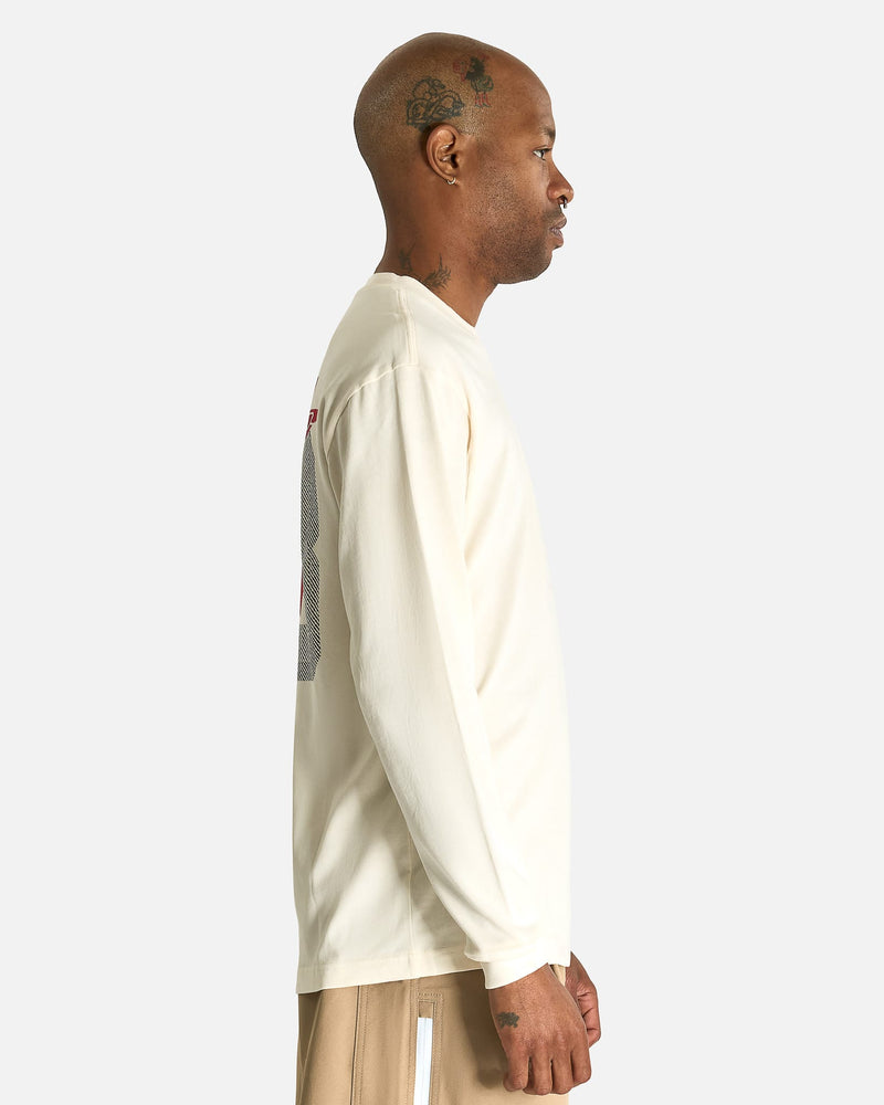 Jordan Men's T-Shirts Air Jordan x Levi's Long Sleeve in Pale Ivory