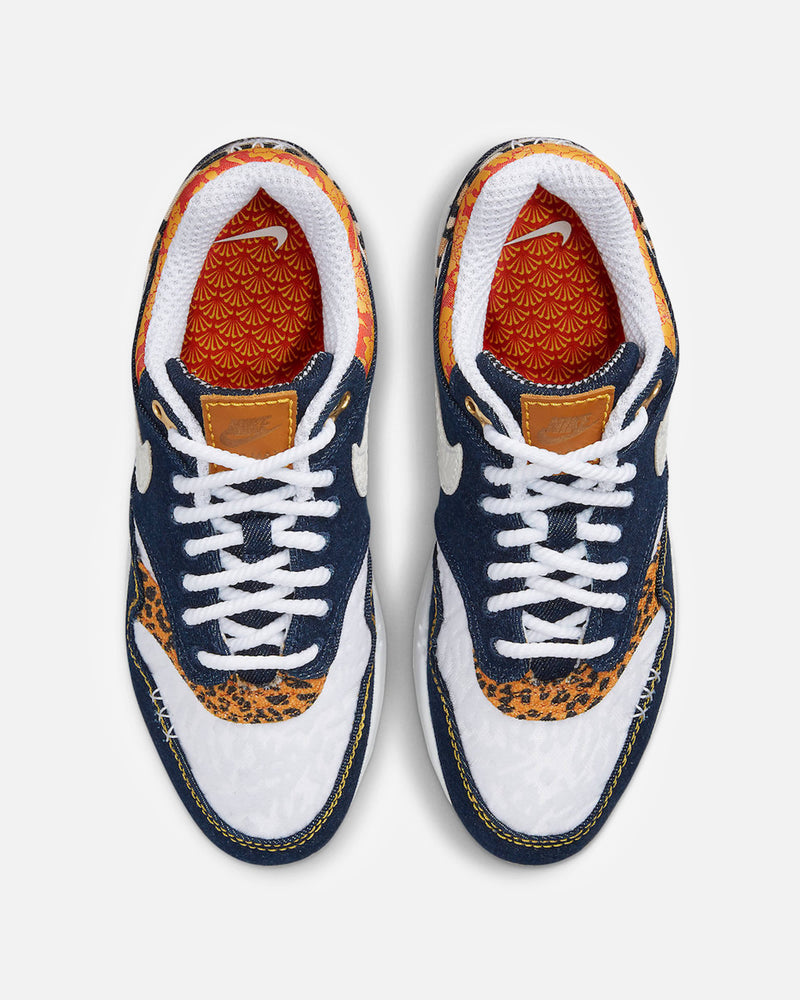 Nike Men's Sneakers Air Max 1 'Washed Dark Blue'