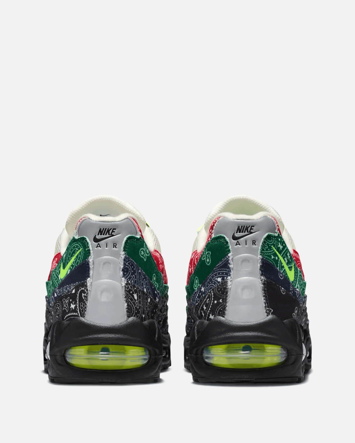 Nike Men's Sneakers Air Max 95 Big Bubble 'Paisley Neon'