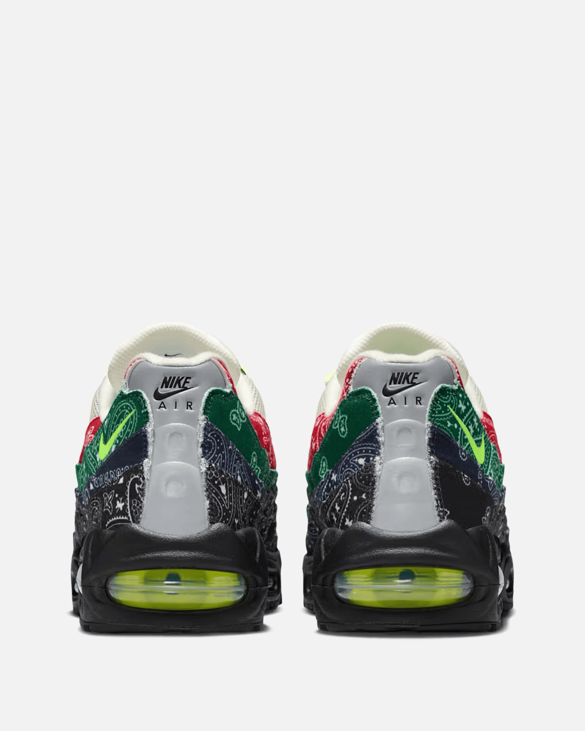 Nike Men's Sneakers Air Max 95 Big Bubble 'Paisley Neon'
