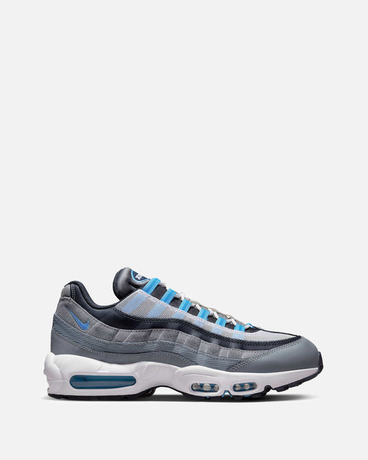 Nike Men's Sneakers Air Max 95 'Cool Grey/University Blue'