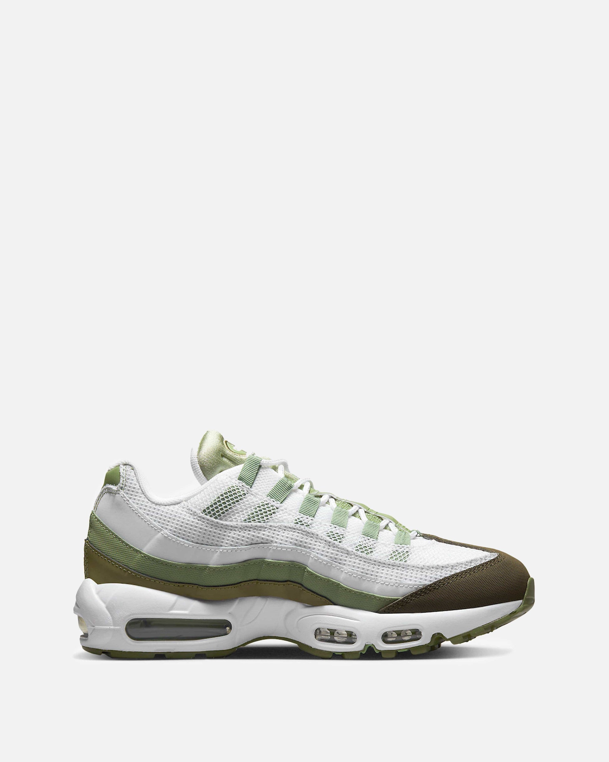 Nike Men's Sneakers Air Max 95 'White/Olive Green'