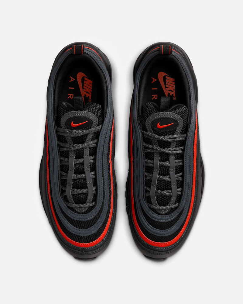Nike Men's Sneakers Air Max 97 'Black/Picante Red'