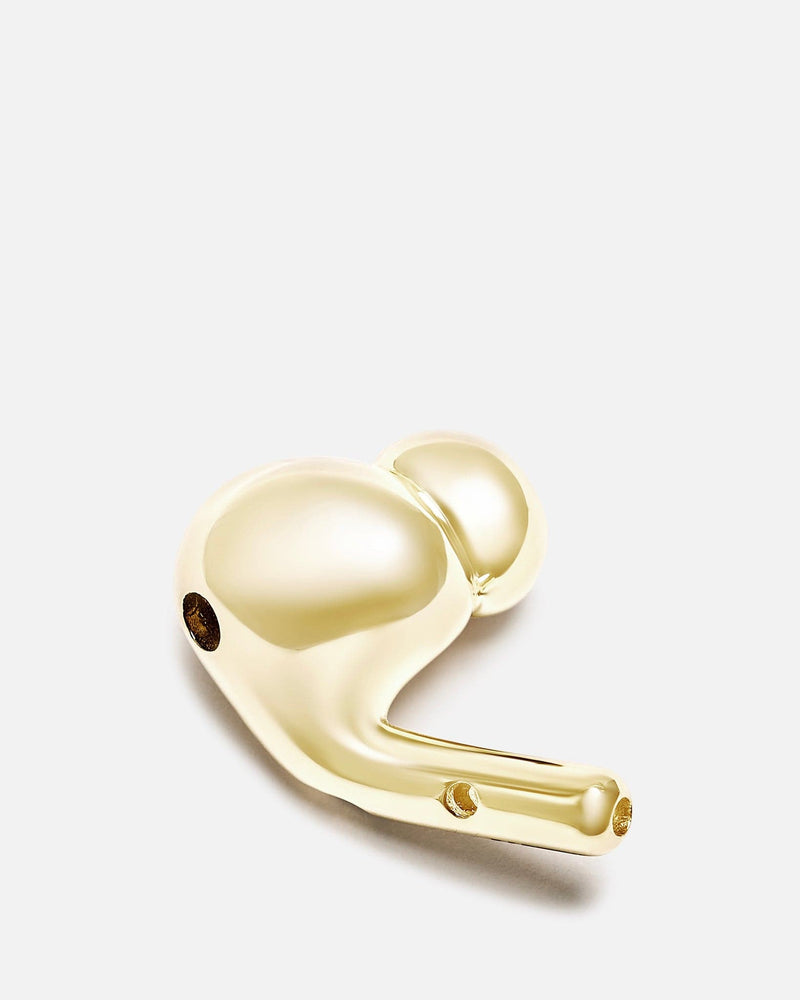 Secret of Manna Jewelry O/S AirPod Pro Earring in Gold
