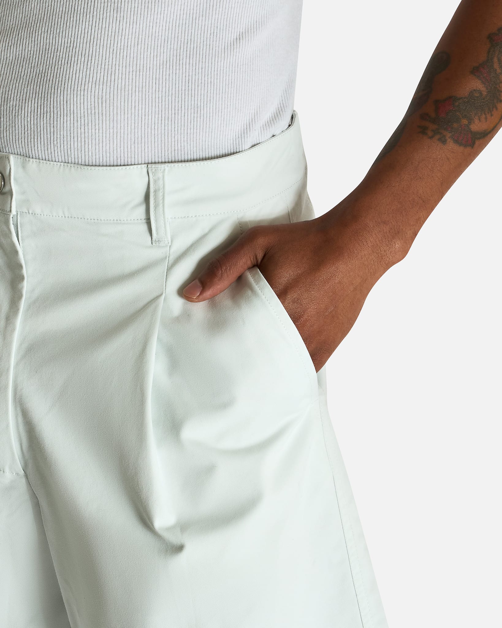 Nike Men's Shorts Airreverent Low Rise Shorts in White