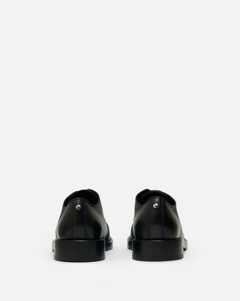 Ann Demeulemeester Men's Shoes Alert Lace-Up Derby in Black