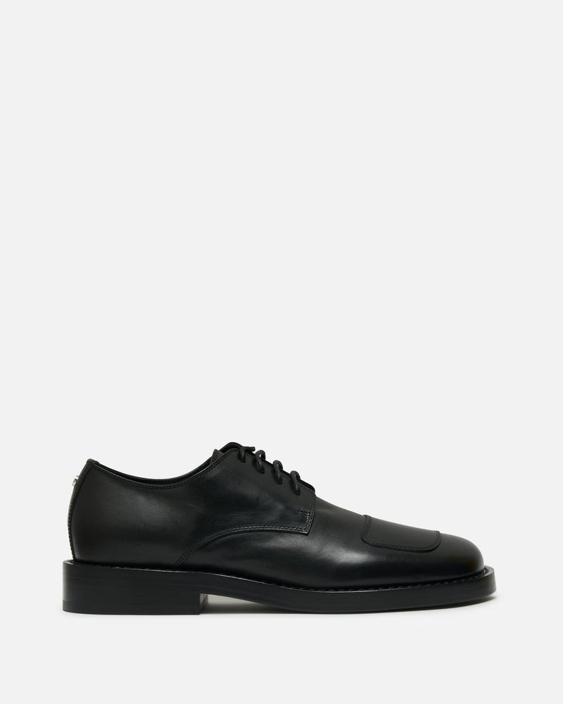 Ann Demeulemeester Men's Shoes Alert Lace-Up Derby in Black