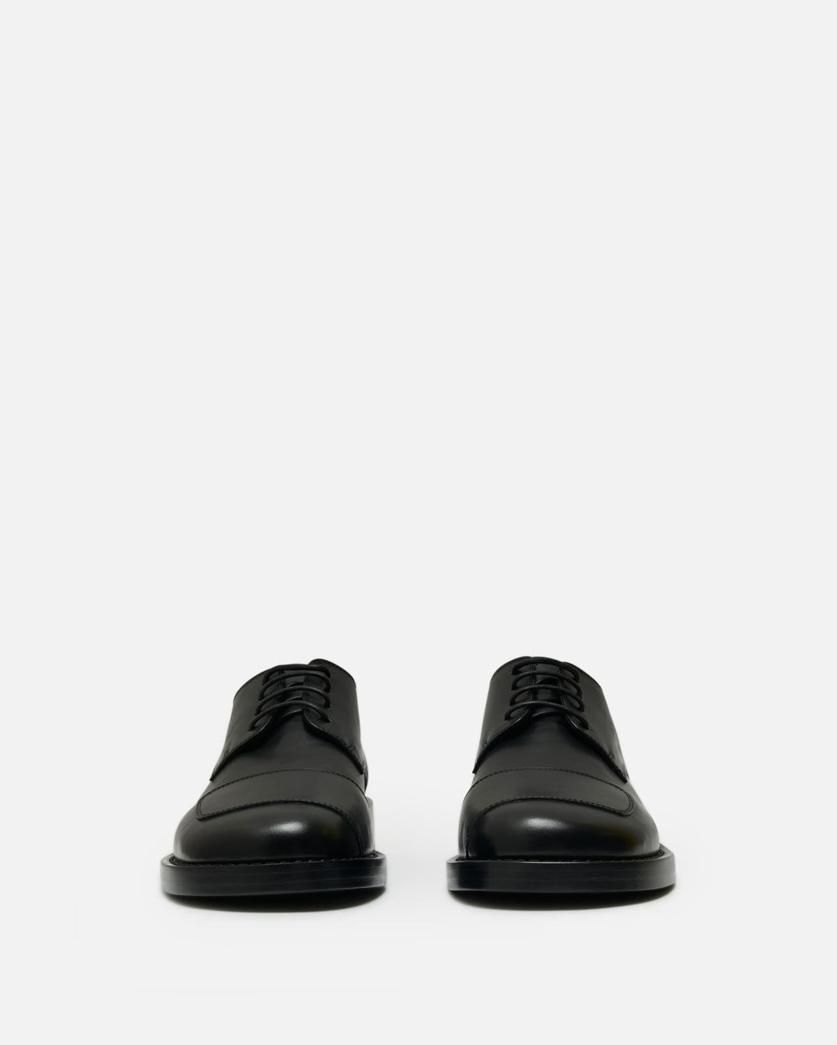 Ann Demeulemeester Men's Shoes Alert Lace-Up Derby in Black