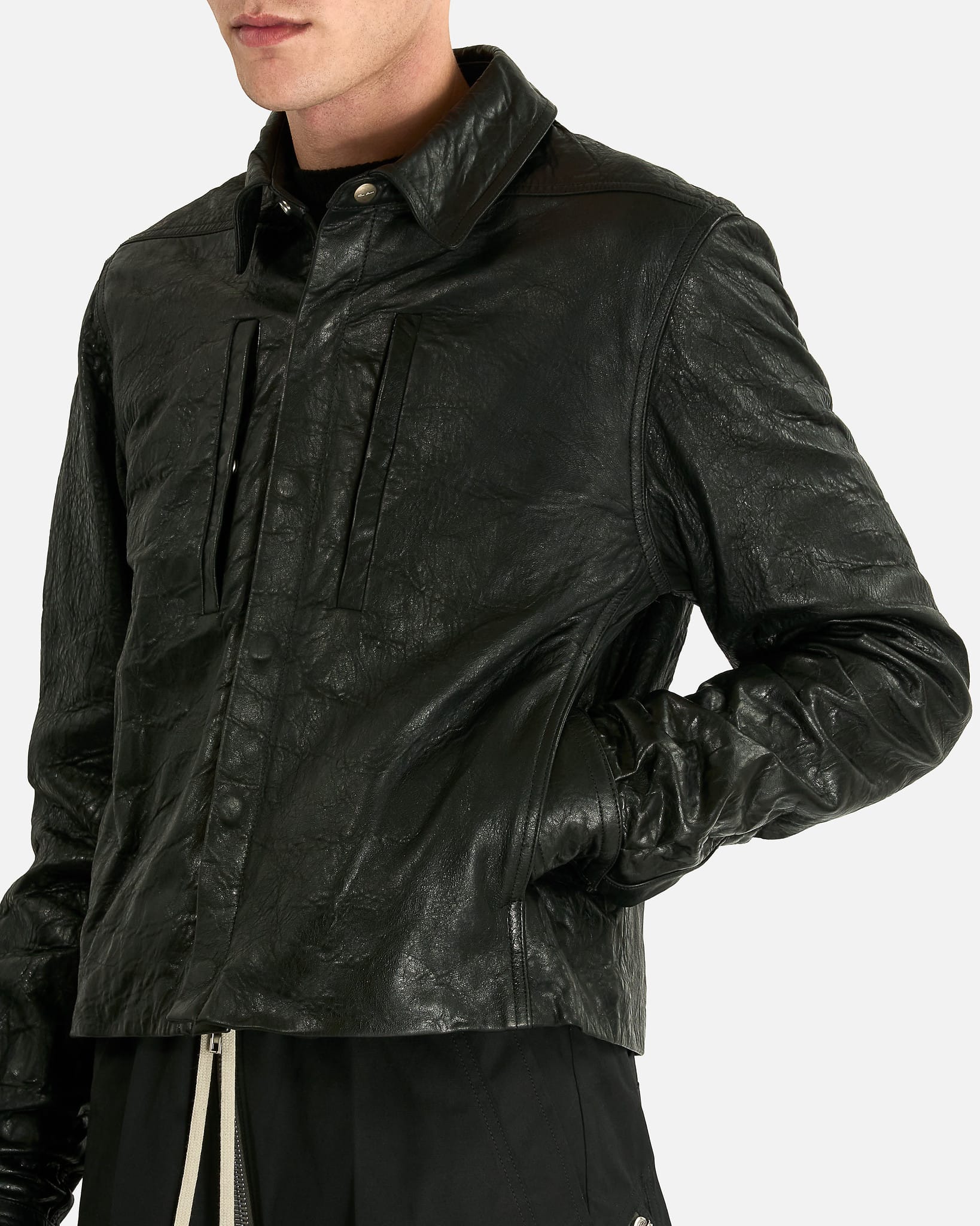 Rick Owens Men's Jackets Alice Jacket in Black