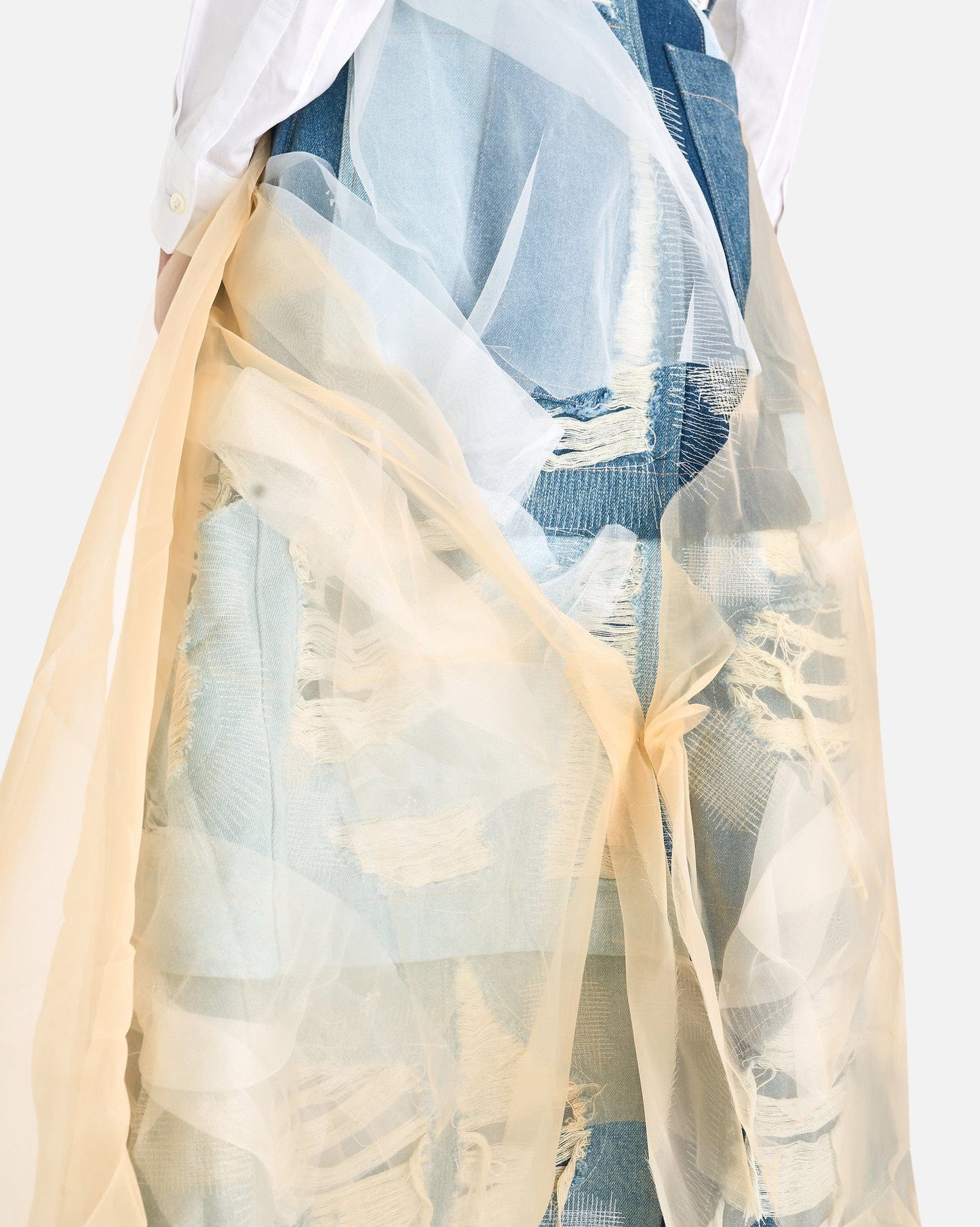 Who Decides War Women Skirts Altitude Denim Skirt in Sky