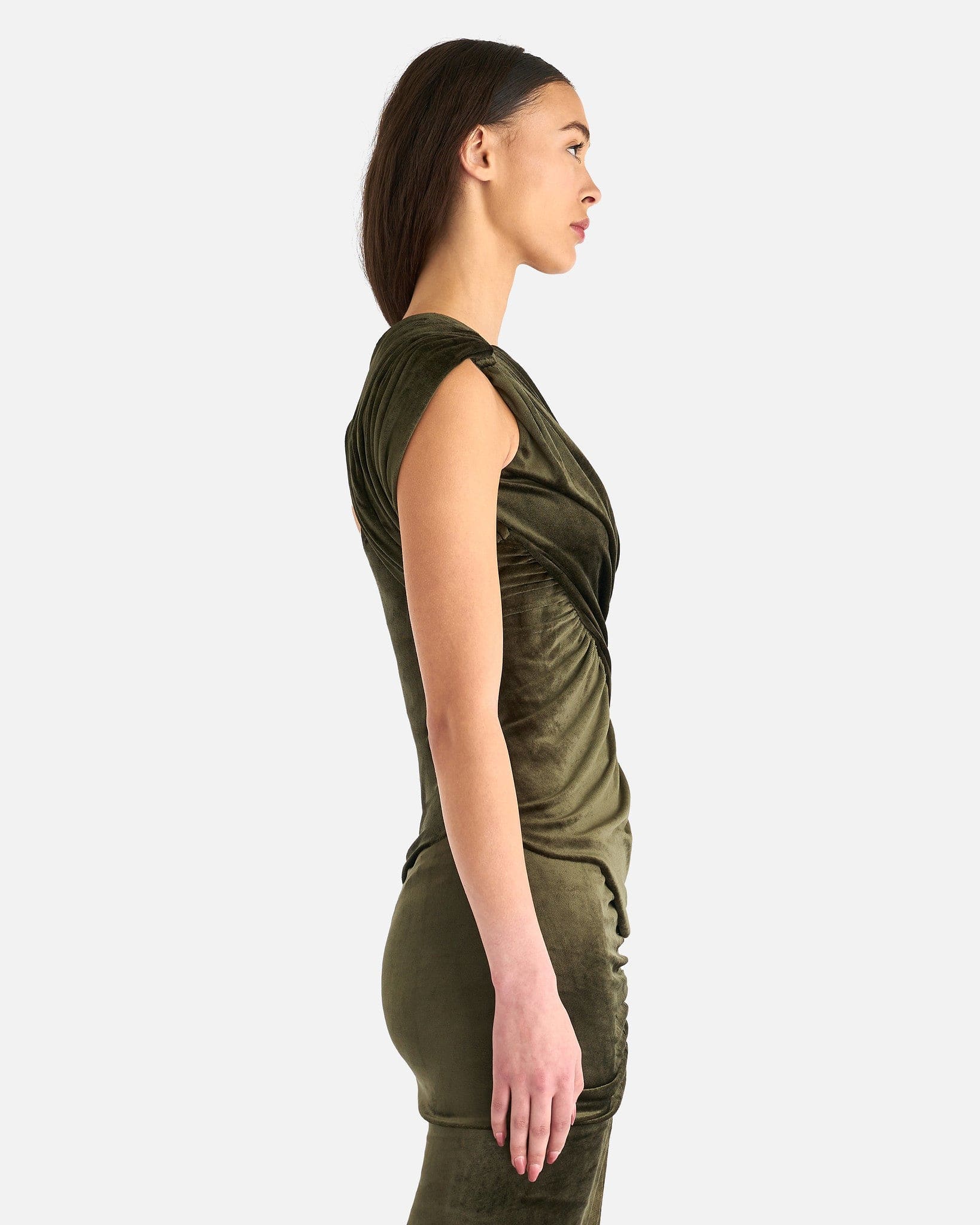 Rick Owens Lilies Women Tops Amira Top in Forest