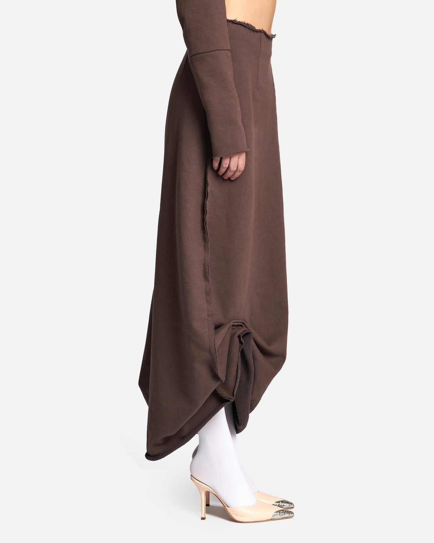 Elena Velez Women Skirts Amish Pencil Skirt in Chambord