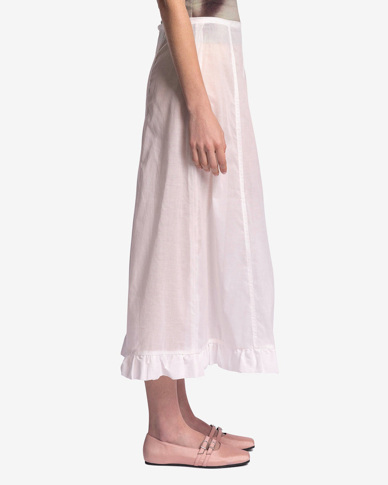 Paloma Wool Women Skirts Andolini Transparent Skirt in White