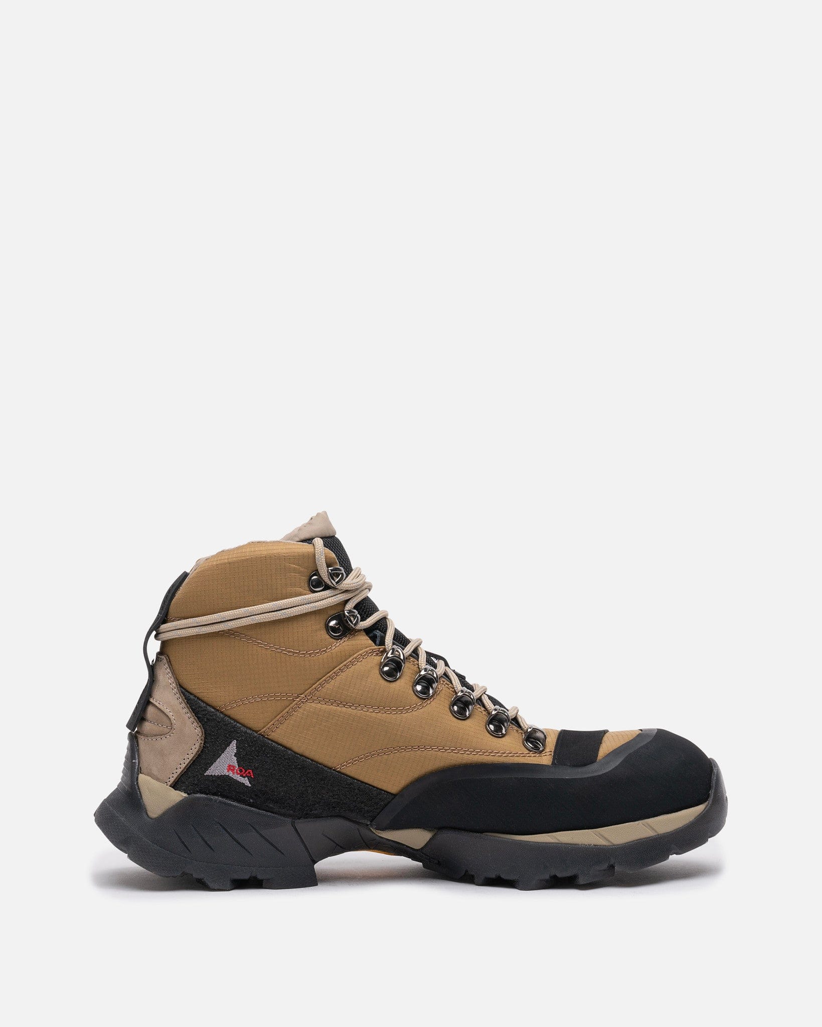 Roa Men's Boots Andreas Strap Boot in Camel Black