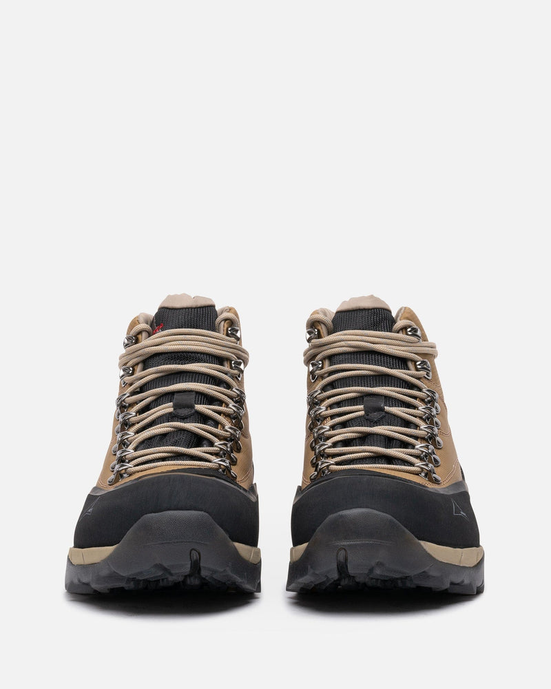 Roa Men's Boots Andreas Strap Boot in Camel Black